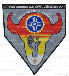 Patch Scan of Quivira Council 2017 National Jamboree Center Patch