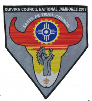 Quivira Council 2017 National Jamboree Center Patch Quivira Council #198