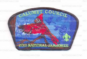 Patch Scan of CC - National Jamboree 2013 JSP - Zombie Cardinal 1