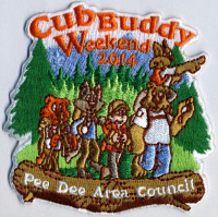 Cub Buddy Weekend 2014 Pee Dee Area Council #552 - merged with Indian Waters Council #553