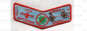 Patch Scan of Late Spring/September Ordeal 2020 Pocket Patch (PO 89400)