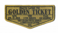 Santee Lodge Golden Ticket Flap Pee Dee Area Council #552 - merged with Indian Waters Council #553