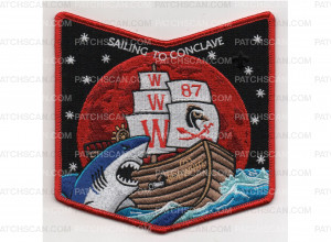 Patch Scan of Cornerstone Conclave Pocket Patch #1 (PO 100935)