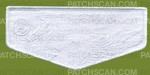 Patch Scan of KU-NI-EH Lodge - White 2023 NSJ Flap 
