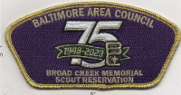 BC BAC 75TH CSP  Baltimore Area Council #220