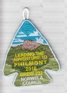 Patch Scan of Philmont Crew 232 Day