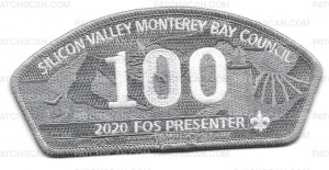 Patch Scan of SVMBC 2020 FOS Presenter