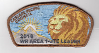 2018 WR AREA 1-JTE LEADER CASCADE PACIFIC CSP Mount Baker Council #606
