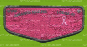 Patch Scan of Amangi Nacha Lodge 47 Flap 2023 (Pink Ghosted)