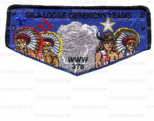 Patch Scan of Ceremony Teams flap (job 103587)