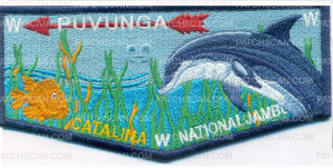 Patch Scan of PUVUNGA Catalina 2017 National Jamboree Pocket FLAP