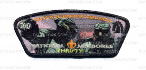 Patch Scan of Cascade Pacific Council 2017 National Jamboree Thrifty JSP