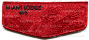 Patch Scan of MIAMI VALLEY 495 RED GHOST FLAP