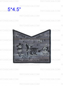 Patch Scan of Kittan Lodge NOAC 2024 musical goat pocket patch