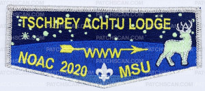 Patch Scan of Tichipet Achtu Lodge Birthplace of Women's Rights