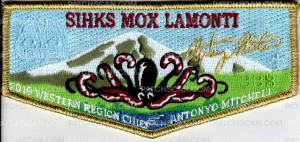 Patch Scan of Mount Baker Council Sihks Mox Lamonti Western Region Chief 2019
