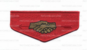 Patch Scan of Echockotee Lodge 200 2018 Annual Pass Flap
