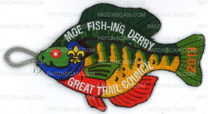 Patch Scan of X170877A FISHING DERBY 2013 