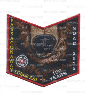 Patch Scan of NOAC Brown Bear pocket patch (34405)