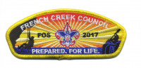 French Creek Council FOS CSP Yellow Border French Creek Council #532