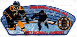 Patch Scan of Twin Rivers Council National Jamboree 2017 