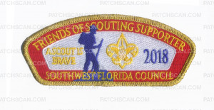 Patch Scan of FOS Supporter 2018 - A Scout is Brave CSP