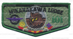 Patch Scan of Mikanopoly Lodge Flap 
