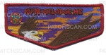 Patch Scan of KU-NI-EH Lodge - Maroon 2023 NSJ Flap 