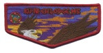 KU-NI-EH Lodge - Maroon 2023 NSJ Flap  Dan Beard Council #438