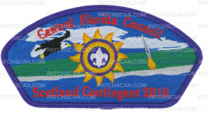 Patch Scan of SCOTLAND CONTINGENT 2016