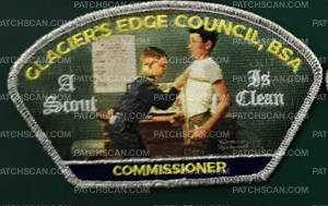 Patch Scan of GLACIERS EDGE COMMISSIONER 2018