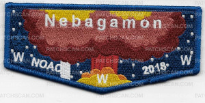Patch Scan of Nebagamon NOAC 2018 - pocket flap