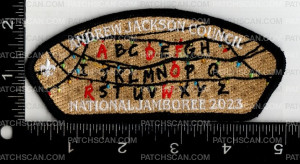Patch Scan of 157508- Black D
