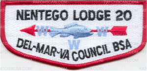 Patch Scan of Nentego Lodge 20 Restricted Flap 
