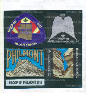 Patch Scan of X164472A 2013 Troop 101