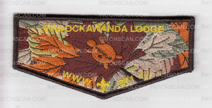 Patch Scan of Madockawanda Lodge Fall OA Flap