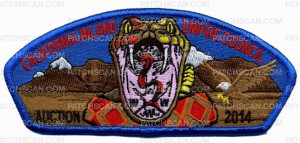 Patch Scan of California Inland Empire - Auction