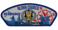 Aloha Council CSP (Sea Badge) Gilwell Set  Aloha Council #104