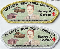 467039- Harvey A Gordon  Greater New York, The Bronx Council #641