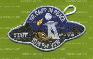 Patch Scan of 2018 Fall VSW We Camp in Peace - NFC VOA