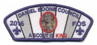 FOS - Kind CSP Daniel Boone Council #414