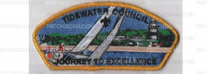 Patch Scan of Tidewater JTE yellow gold border