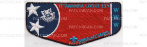 Patch Scan of 2019 Lodge Flap (PO 88427)