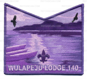 Patch Scan of Wulapeju Lodge 140 - Pocket Piece