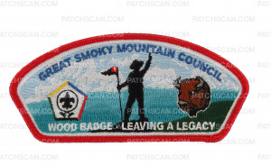 Patch Scan of GSMC Wood Badge Buffalo CSP