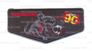 Patch Scan of Chumash WWW 90 Jamboree Flaps