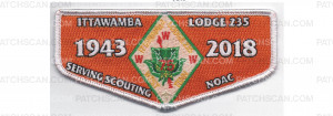 Patch Scan of 2018 Lodge Flap NOAC (PO 87581)