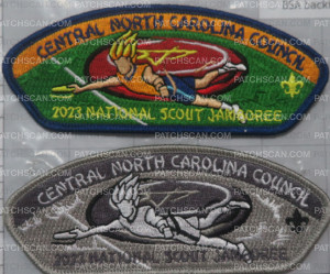 Patch Scan of 450038- Central NC 2023 National Scout Jamboree 