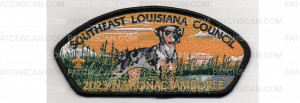Patch Scan of 2023 National Jamboree CSP Cattahoula Dog