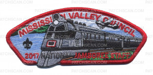 Patch Scan of Mississippi Valley Council- 2017 National Jamboree- Staff 